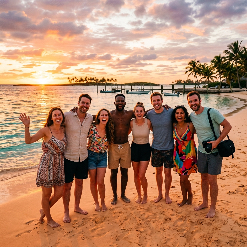 Bimini Island Tours group